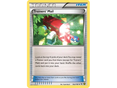 Trainers' Mail (Reverse Holo)
