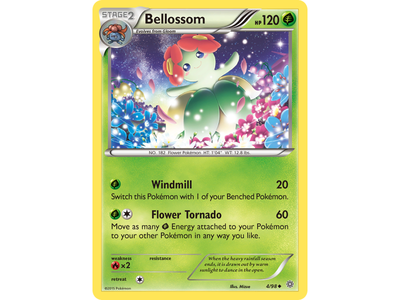 Bellossom (Reverse Holo)