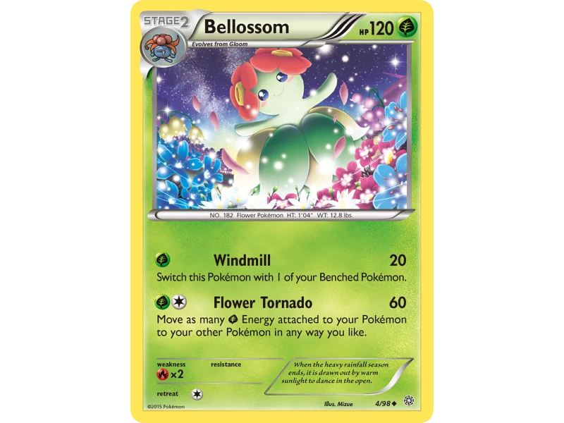Bellossom (Reverse Holo)