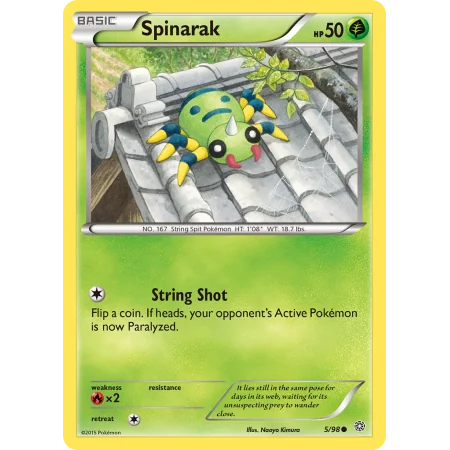 Spinarak (Reverse Holo)