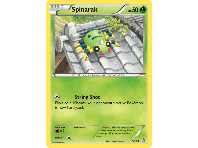 Spinarak (Reverse Holo)