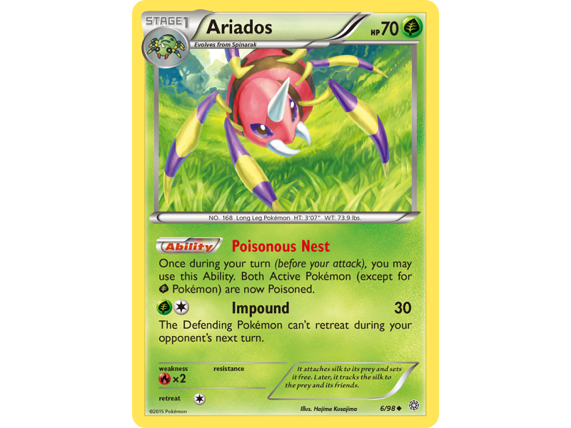 Ariados (Reverse Holo)