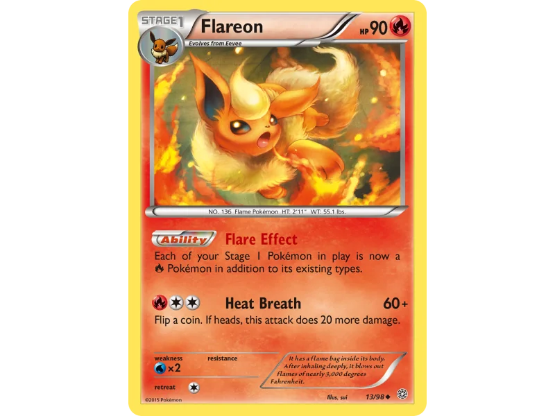 Flareon (Reverse Holo)