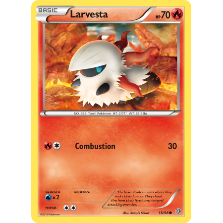 Larvesta (Reverse Holo)