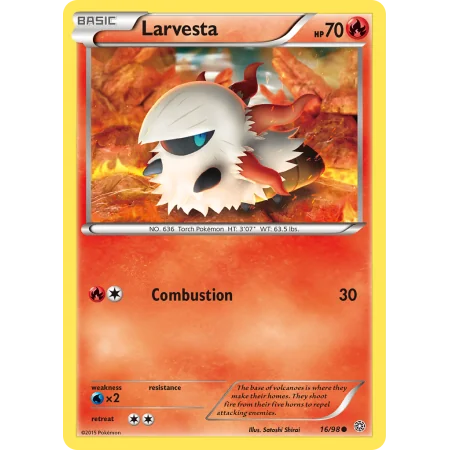 Larvesta (Reverse Holo)