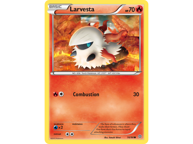 Larvesta (Reverse Holo)