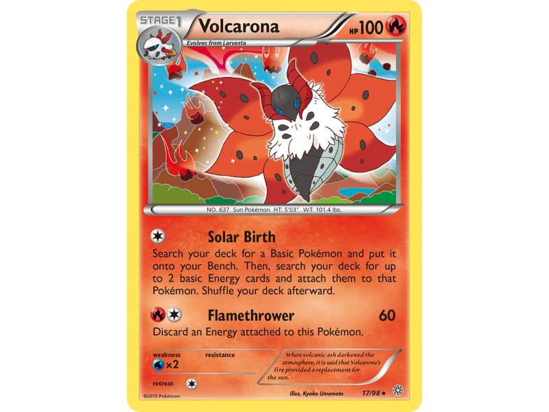 Volcarona (Reverse Holo)