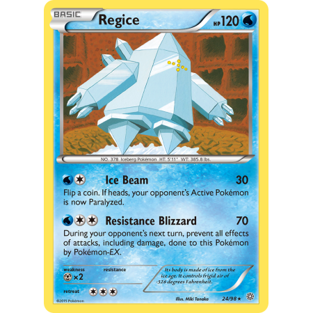 Regice (Reverse Holo)