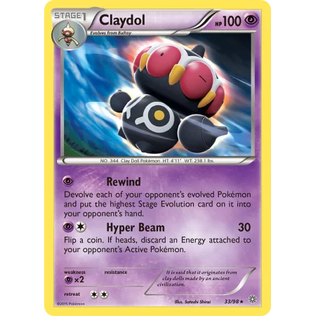 Claydol (Reverse Holo)