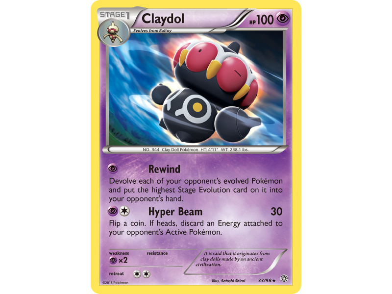 Claydol (Reverse Holo)