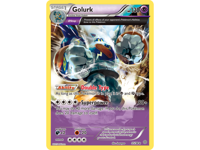 Golurk (Reverse Holo)