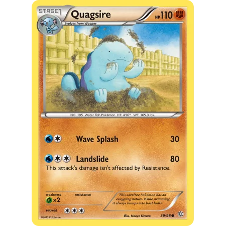 Quagsire (Reverse Holo)