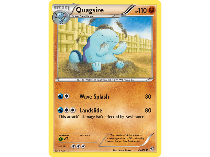 Quagsire (Reverse Holo)