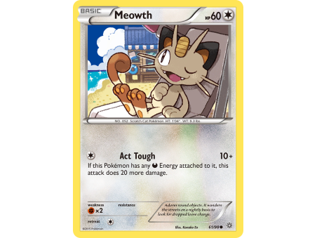 Meowth (Reverse Holo)