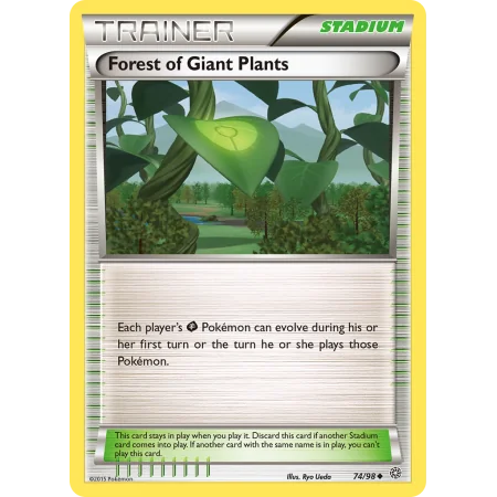 Forest of Giant Plants