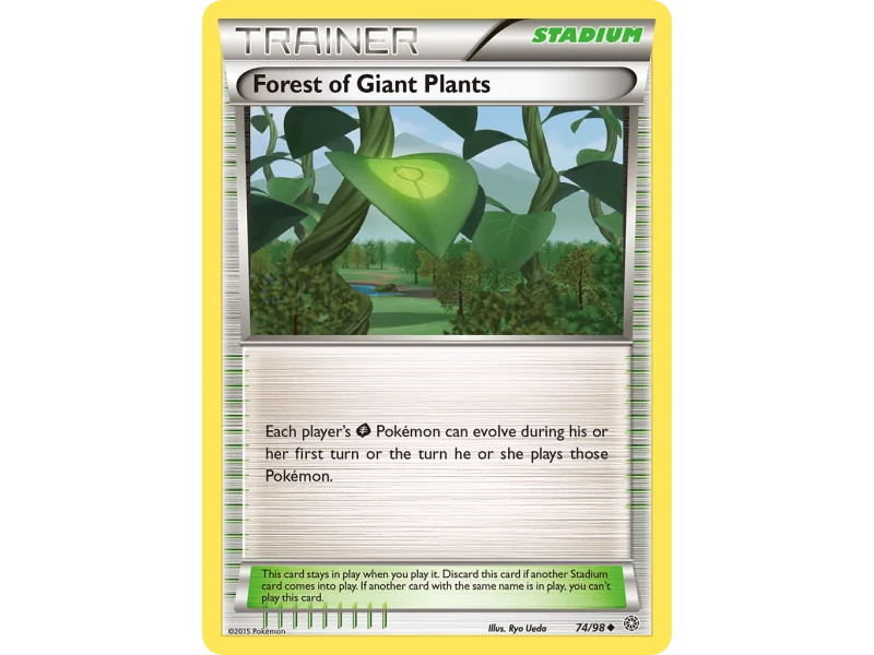 Forest of Giant Plants