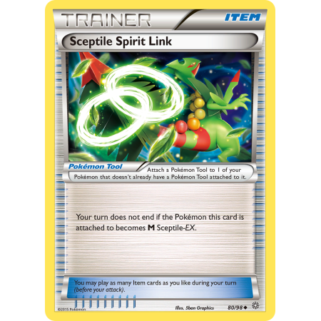 Sceptile Spirit Link (Reverse Holo)