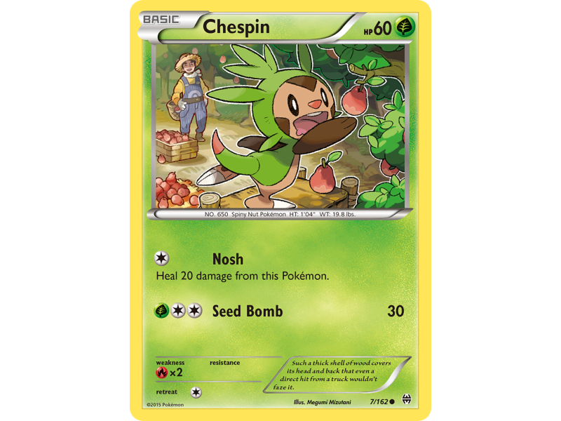 Chespin (Reverse Holo)