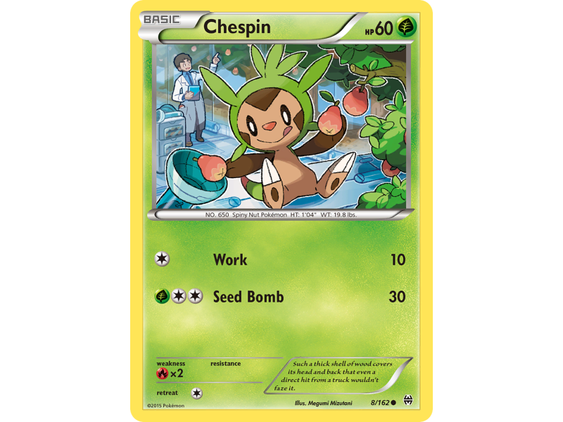 Chespin (Reverse Holo)