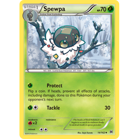 Spewpa (Reverse Holo)