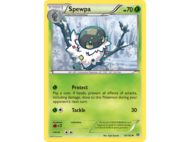 Spewpa (Reverse Holo)