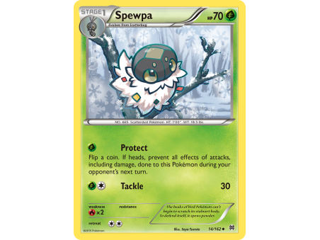 Spewpa (Reverse Holo)