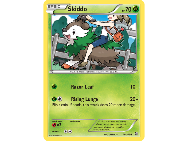 Skiddo (Reverse Holo)