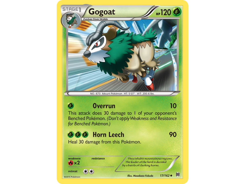 Gogoat (Reverse Holo)