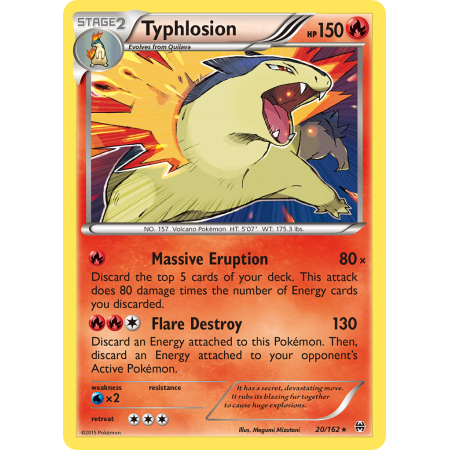 Typhlosion (Reverse Holo)
