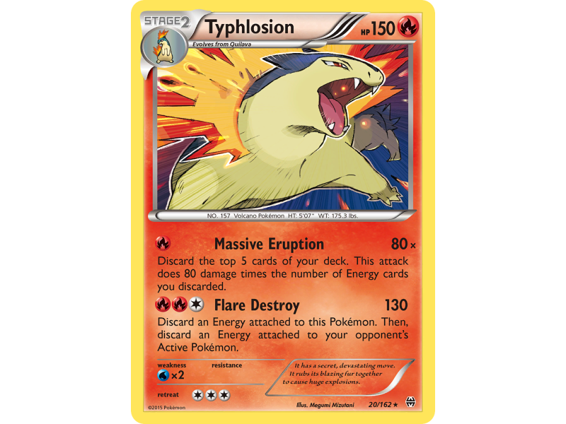 Typhlosion (Reverse Holo)