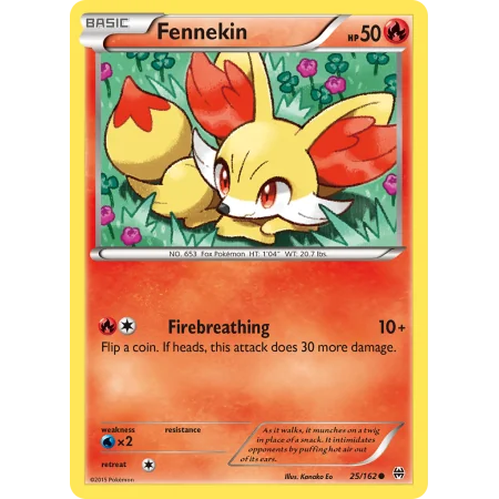 Fennekin (Reverse Holo)
