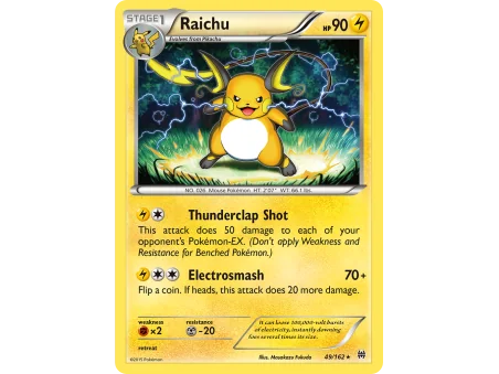 Raichu (Reverse Holo)