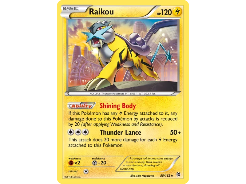 Raikou (Reverse Holo)