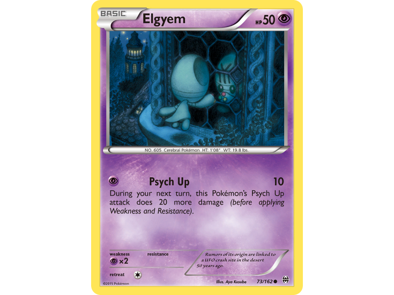 Elgyem (Reverse Holo)
