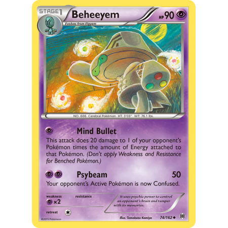 Beheeyem (Reverse Holo)
