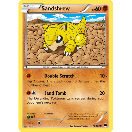 Sandshrew (Reverse Holo)
