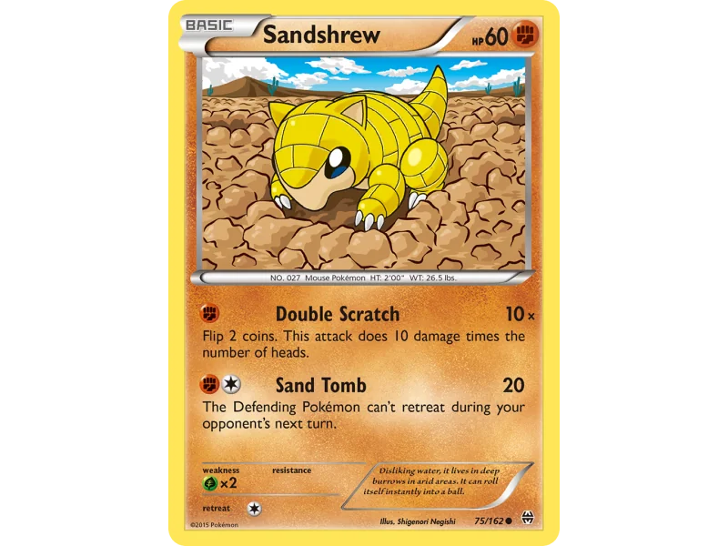 Sandshrew (Reverse Holo)