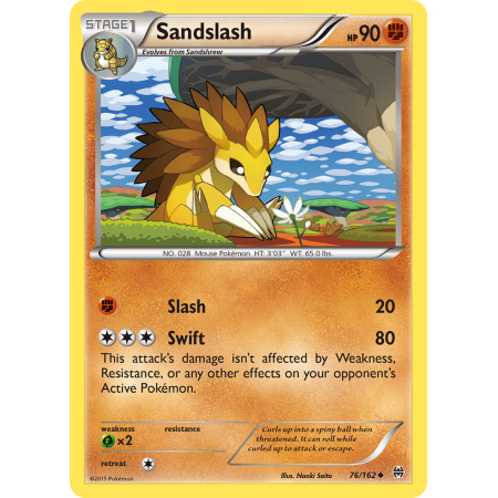 Sandslash (Reverse Holo)