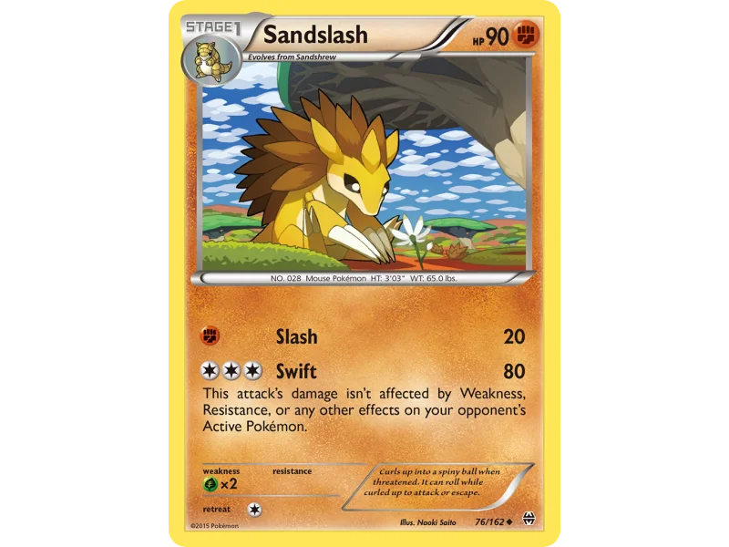 Sandslash (Reverse Holo)