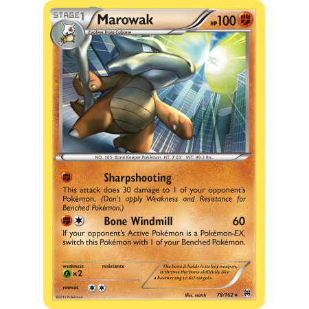 Marowak (Reverse Holo)