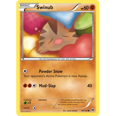 Swinub (Reverse Holo)