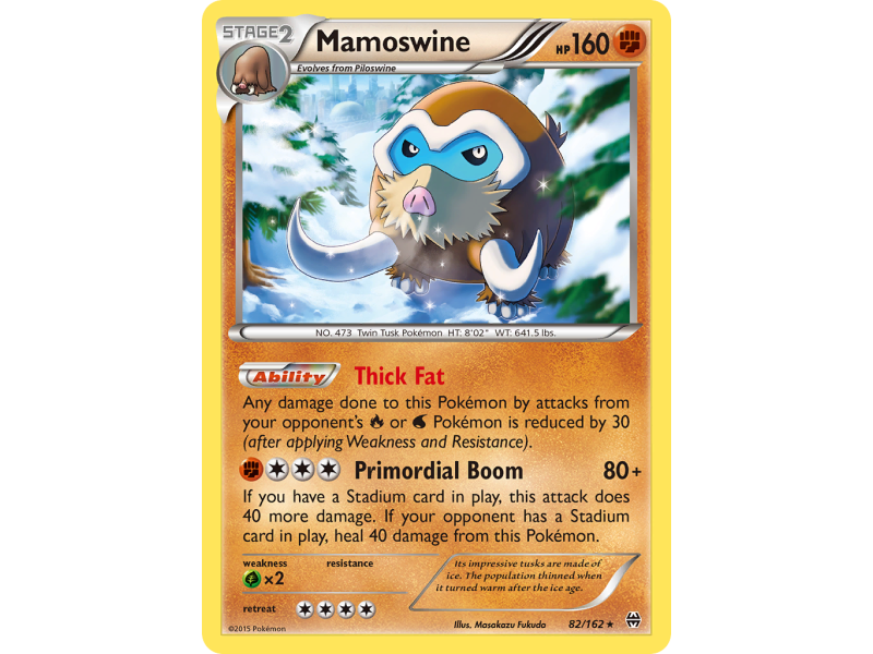 Mamoswine (Reverse Holo)