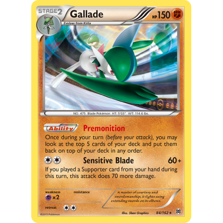 Gallade (Reverse Holo)