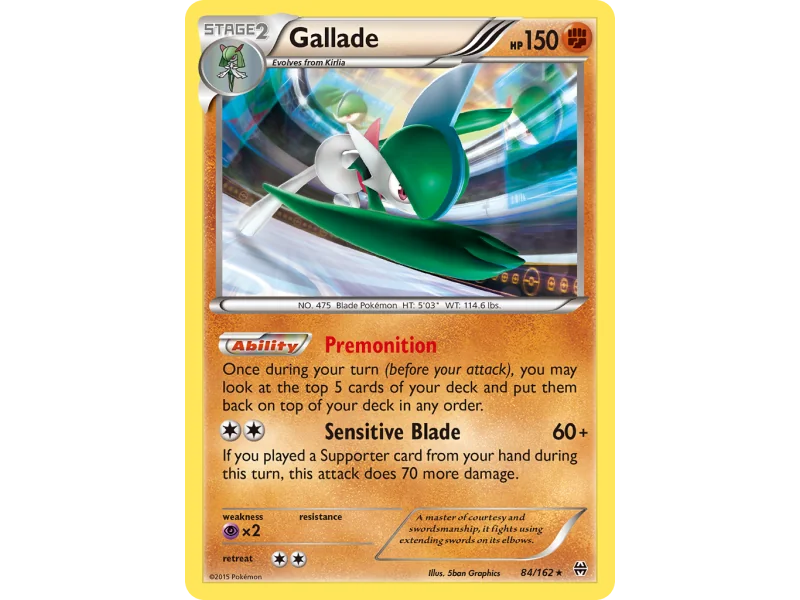 Gallade (Reverse Holo)