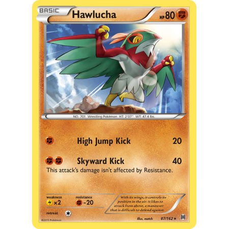 Hawlucha (Reverse Holo)