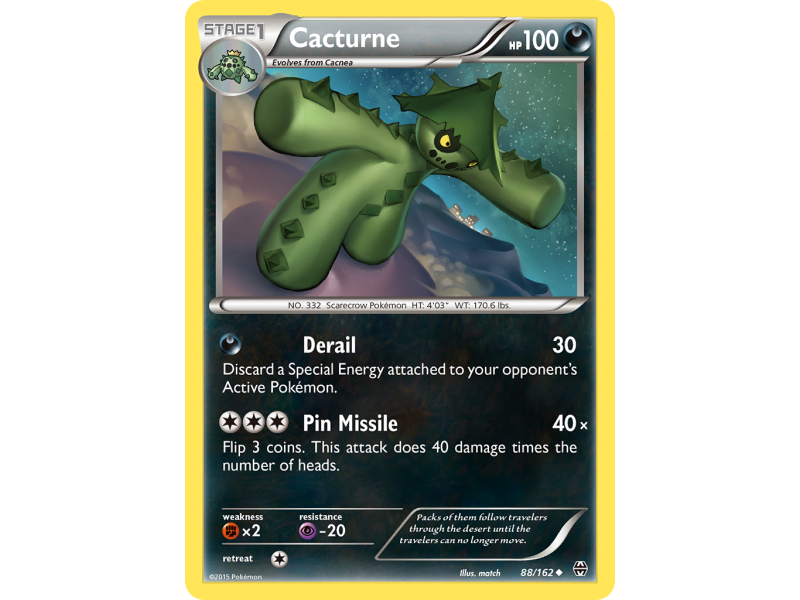 Cacturne (Reverse Holo)