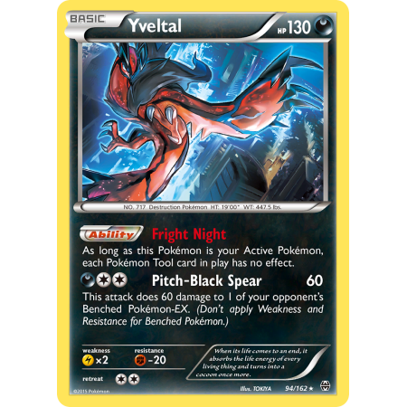 Yveltal (Reverse Holo)