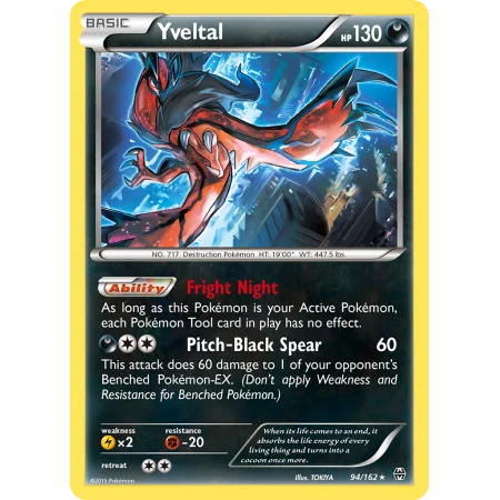 Yveltal (Reverse Holo)