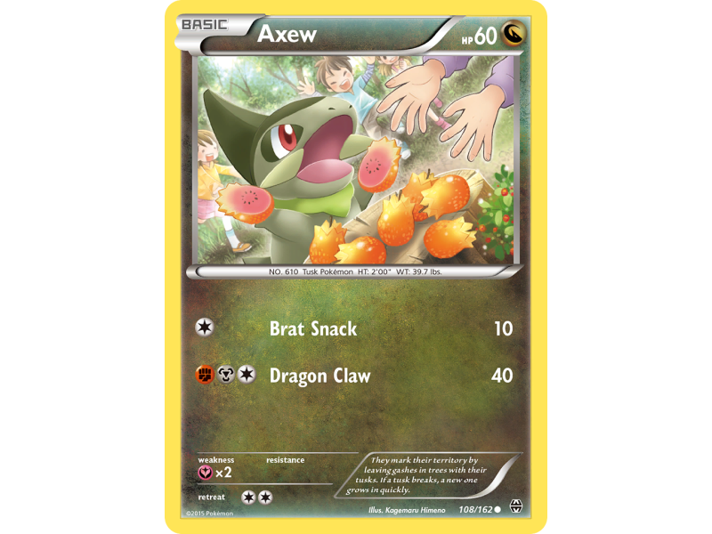 Axew (Reverse Holo)