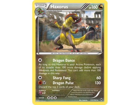 Haxorus (Reverse Holo)